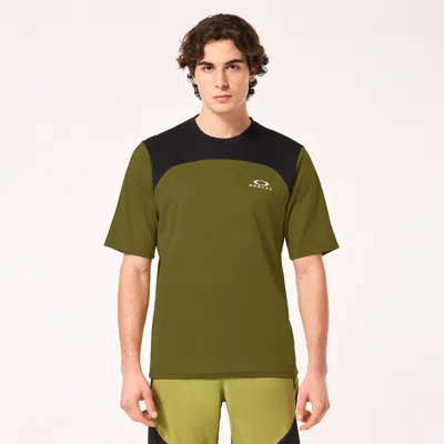 Oakley Free Ride Ss Jersey In Fern
