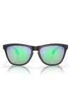 Oakley Frogskins 54mm Prizm™ Rectangular Sunglasses In Matte Black