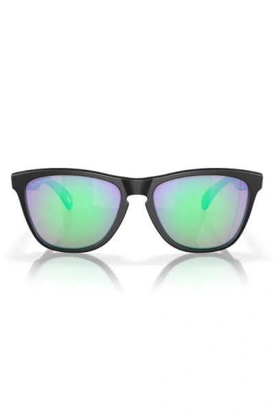 Oakley Frogskins 54mm Prizm™ Rectangular Sunglasses In Matte Black