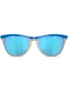 Oakley Frogskins Hybrid Square-frame Sunglasses In Blau
