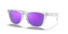 Oakley Mens Clear Oo9013 Frogskins O Matter™ Plutonite Square-frame Sunglasses In Polished Clear