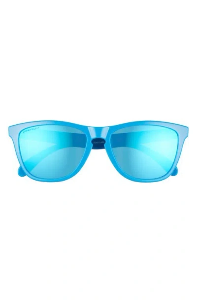 Oakley Frogskins™ Origins 55mm Mirrored Square Sunglasses In Sapphire/prizm Sapphire