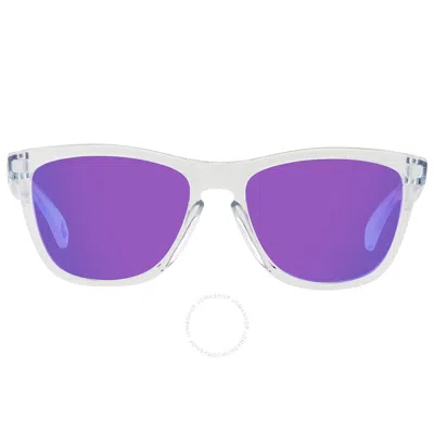 Oakley Frogskins Prizm Violet Square Men's Sunglasses Oo9013 9013h7 55 In Purple