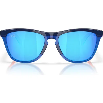 Oakley Frogskins™ Range 55 Prizm™ Keyhole Sunglasses In Blue