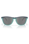 Oakley Frogskins™ Range 55mm Prizm™ Keyhole Low Bridge Sunglasses In Black