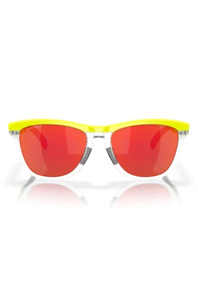 Oakley Frogskins™ Range 55mm Prizm™ Keyhole Sunglasses In Yellow