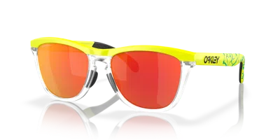 Oakley Frogskins™ Range (low Bridge Fit) Inner Spark Collection Sunglasses In Yellow