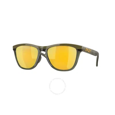 Oakley Frogskins Range Prizm 24k Polarized Square Men's Sunglasses Oo9284 928408 55 In Yellow