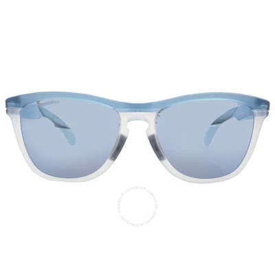 Oakley Frogskins Range Prizm Deep Water Polarized Square Men's Sunglasses Oo9284 928409 55 In Blue