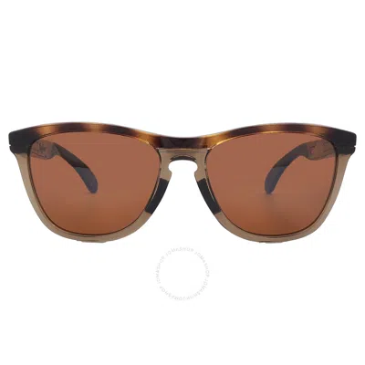 Oakley Frogskins Range Prizm Tungsten Polarized Square Men's Sunglasses Oo9284 928407 55 In Brown