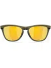 Oakley Frogskins Hybrid Square-frame Sunglasses In 褐色