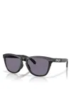 Oakley Frogskins Range Xl Round Sunglasses, 58mm In Black