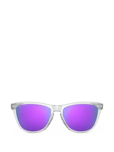 Oakley Frogskins Rectangle-frame Sunglasses In White