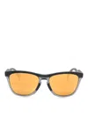 Oakley Frogskins Square-frame Sunglasses In Black