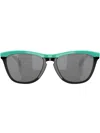 Oakley Frogskins Square-frame Suglasses In Blue