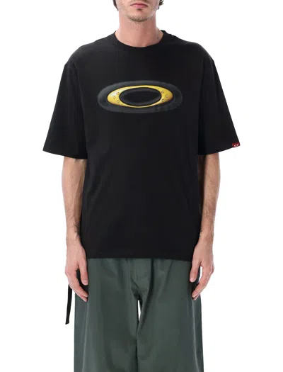 Oakley Heritage Ellipse Cotton Tee In Black