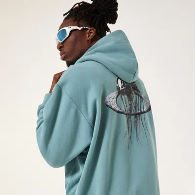 Oakley Futurescape Iced Jelly Hoodie In Blue