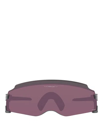 Oakley Kato Prizm Shield-frame Sunglasses In Grey