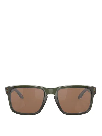 Oakley Holbrook Wayfarer-frame Sunglasses In Brown