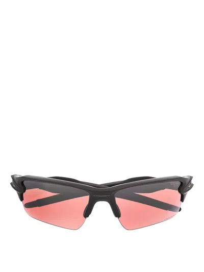 Oakley Matte Black Flak 20 Xl Rectangular Sunglasses