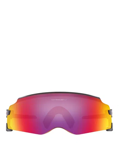 Oakley Kato Prizm Shield-frame Sunglasses In Pink
