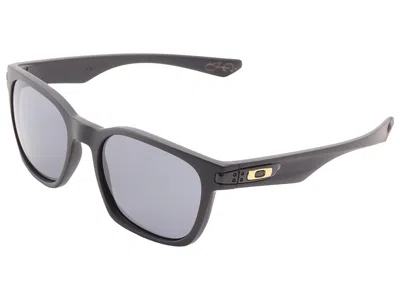 Pre-owned Oakley Garage Rock Shaun White Sunglasses Oo9175-20 Matte Black/grey In Gray