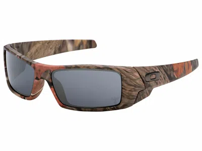 Pre-owned Oakley Gascan King's Camo Sunglasses 03-483 Woodland Camo/black Iridium