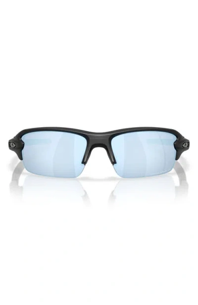 Oakley Gender Inclusive Flak 2.0 Xl 59mm Polarized Rectangular Sunglasses In Blue