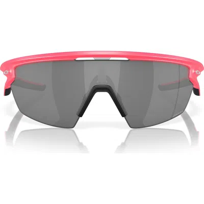 Oakley Gender Inclusive Sphaera 36mm Polarized Rectangle Sunglasses In Gray