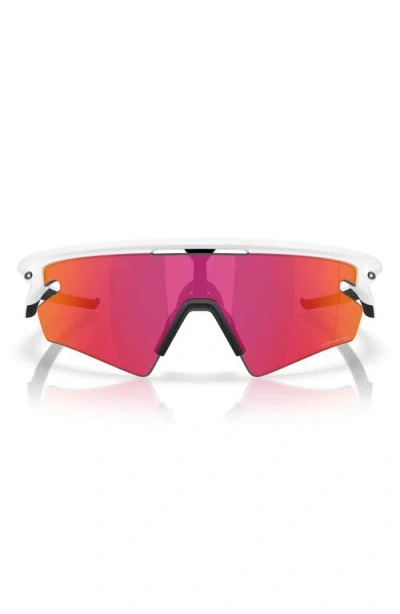 Oakley Gender Inclusive Sphaera Slash 36mm Rectangle Sunglasses In Brown