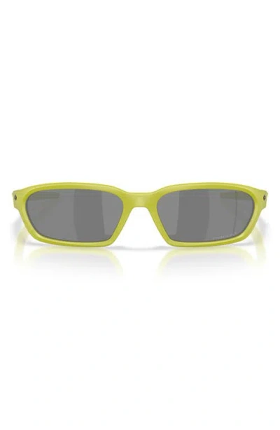 Oakley Gender Inclusive Terraforma 58mm Rectangle Sunglasses In Yellow