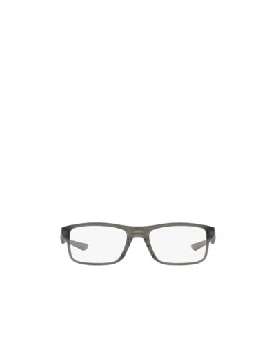 Oakley Plank 2.0 Rectangle-frame Glasses In Grey