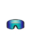 Oakley Geometric Frame Goggles In Blue