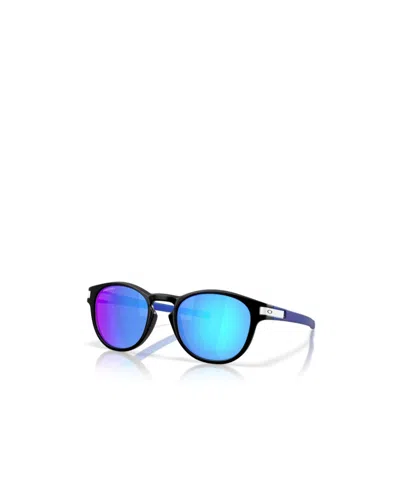 Oakley Geometric Frame Sunglasses In Blue