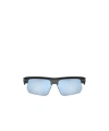 Oakley Oo9400 Bisphaera 940009 Matte Black Sunglasses In Blue