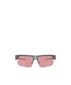 Oakley Geometric Frame Sunglasses In Gray