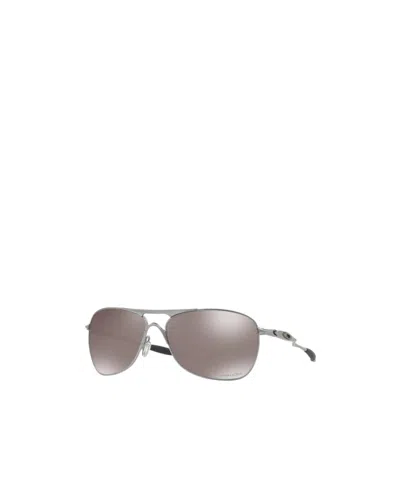 Oakley Geometric Frame Sunglasses In Gray