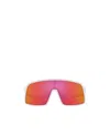 Oakley Geometric Frame Sunglasses In Red