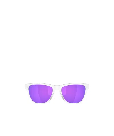 Oakley Geometric Sunglasses In Purple