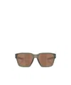 Oakley Instagator 58mm Polarized Rectangular Sunglasses In Purple