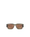 Oakley Instagator 58mm Polarized Rectangular Sunglasses In Purple