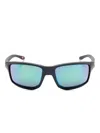 Oakley Gibston Rectangle-frame Sunglasses In Black