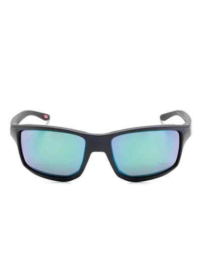 Oakley Gibston Rectangle-frame Sunglasses In Black