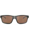 Oakley Gibston Rectangle-frame Sunglasses In Grau