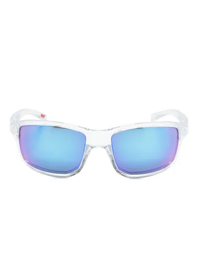 OAKLEY GIBSTON RECTANGLE-FRAME SUNGLASSES