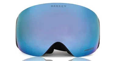 Oakley Goggles Oo7050 Flight Deck L Vestibilità Orientale 705083 Occhiali Da Sole Neri Per Uomo In Black