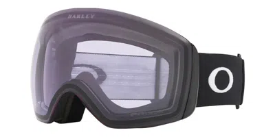 Oakley Goggles Oo7050 Flight Deck L Vestibilità Orientale 705097 Occhiali Da Sole Neri Per Uomo In Black
