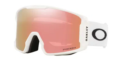 Oakley Goggles Oo7070 Line Miner L 7070c5 Men's Sunglasses White Size Standard