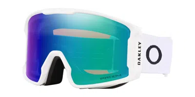 Oakley Goggles Oo7070 Line Miner L 7070e6 Men's Sunglasses White Size Large