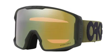 Oakley Goggles Oo7070 Line Miner L 7070f0 Men's Sunglasses Brown Size Standard